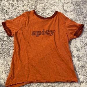 slightly cropped tshirt